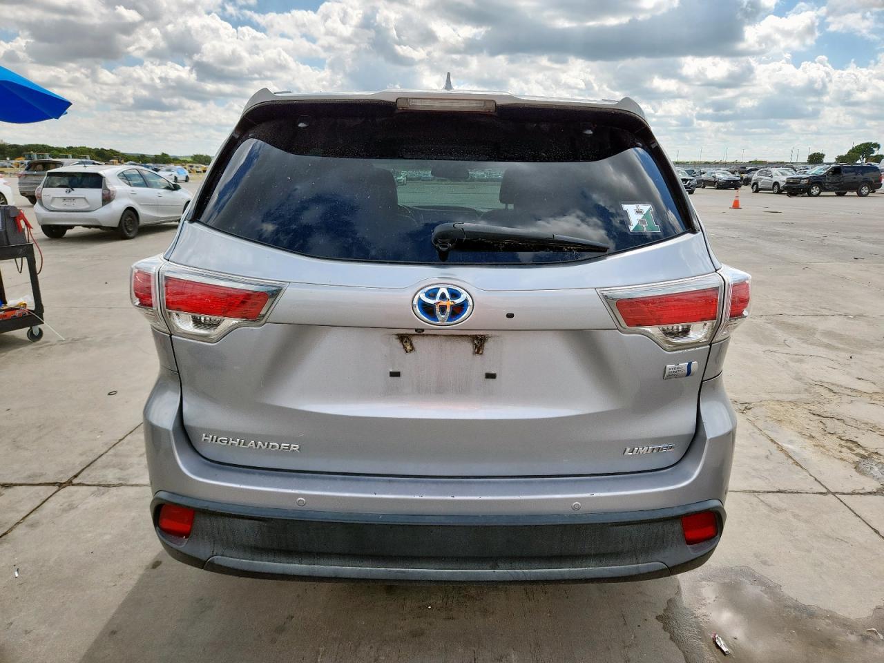 2015 Toyota Highlander Hybrid Limited VIN: 5TDDCRFH9FS013703 Lot: 81610345