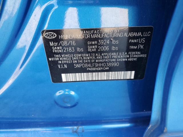 2017 HYUNDAI ELANTRA SE