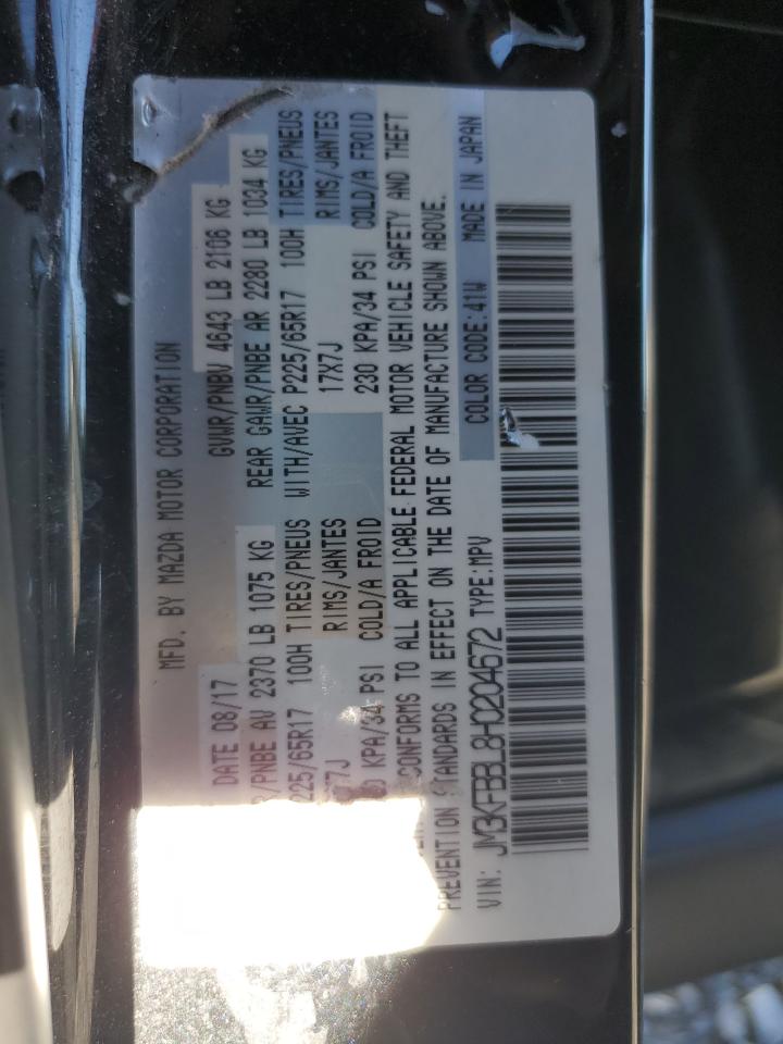 2017 Mazda Cx-5 Sport VIN: JM3KFBBL8H0204672 Lot: 83850735