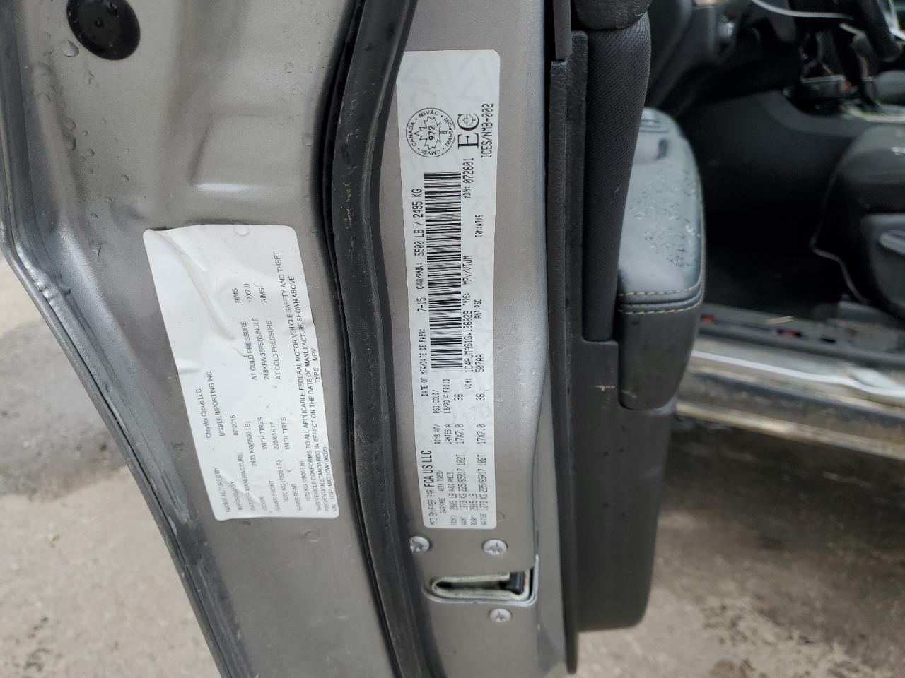 2016 Jeep Cherokee Sport VIN: 1C4PJMAS1GW106029 Lot: 71307825