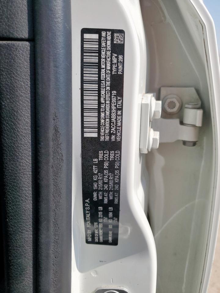 2017 Jeep Renegade Latitude VIN: ZACCJABB3HPE99719 Lot: 80507045