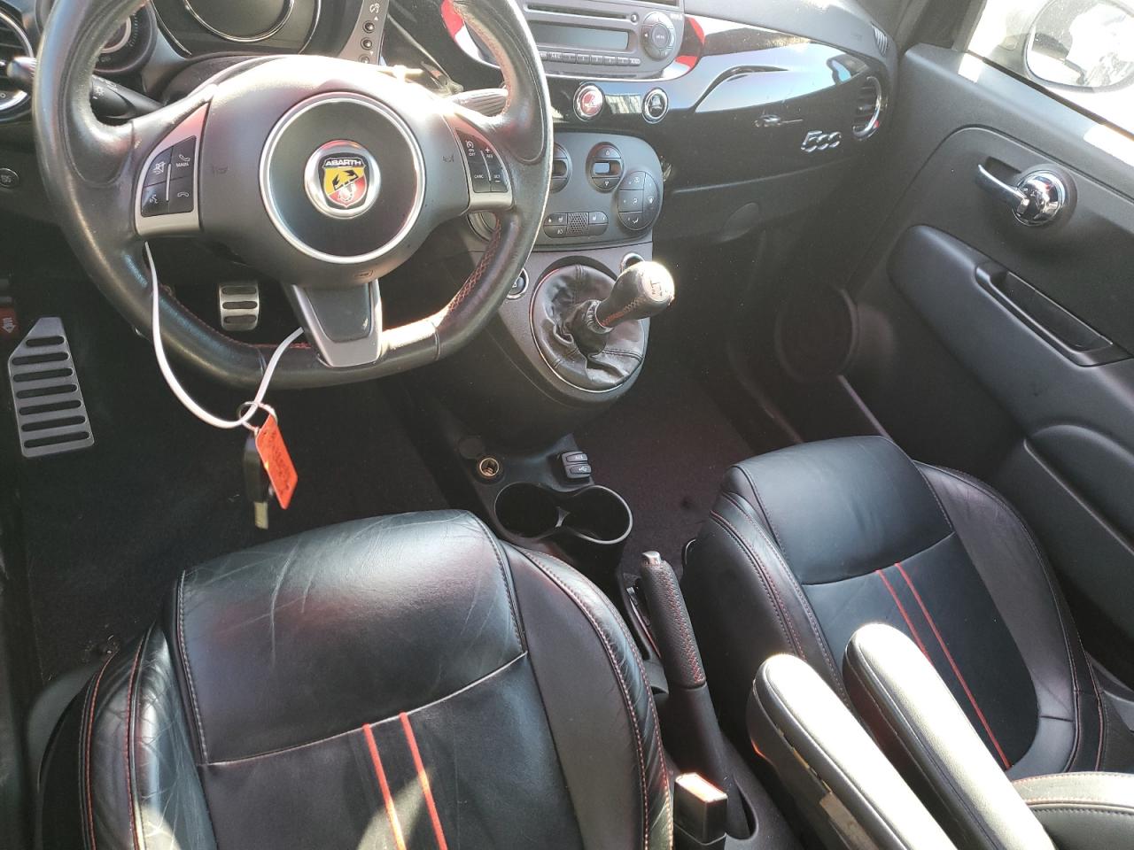 2015 Fiat 500 Abarth VIN: 3C3CFFFH6FT603675 Lot: 71428835