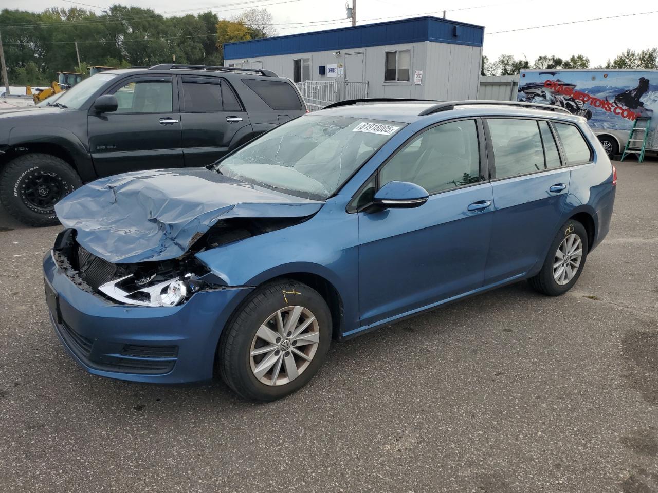 VOLKSWAGEN GOLF 2017. Lot# 81918005. VIN 3VWC17AUXHM501472. Photo 1