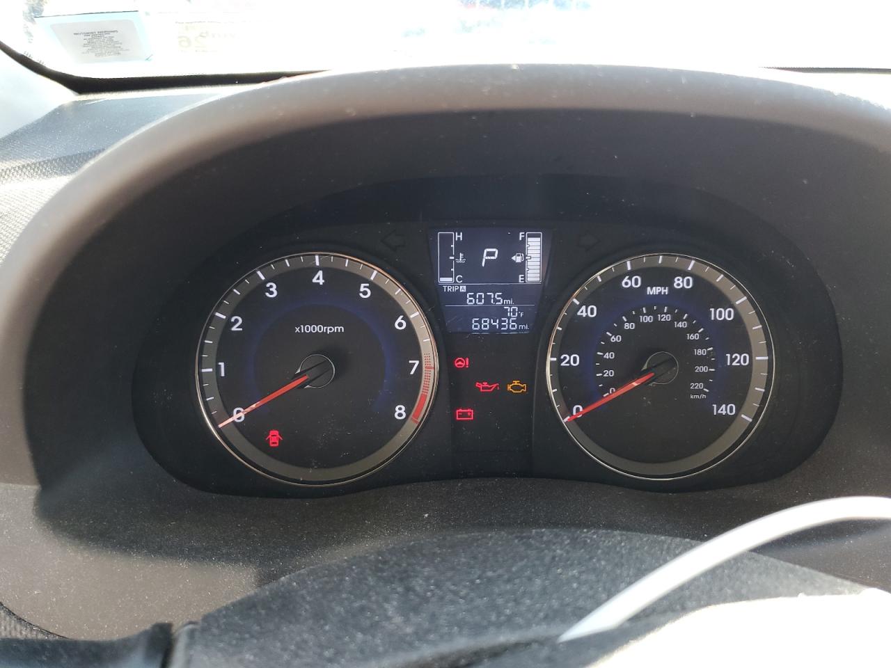 2016 Hyundai Accent Se VIN: KMHCT5AE9GU253120 Lot: 84178285
