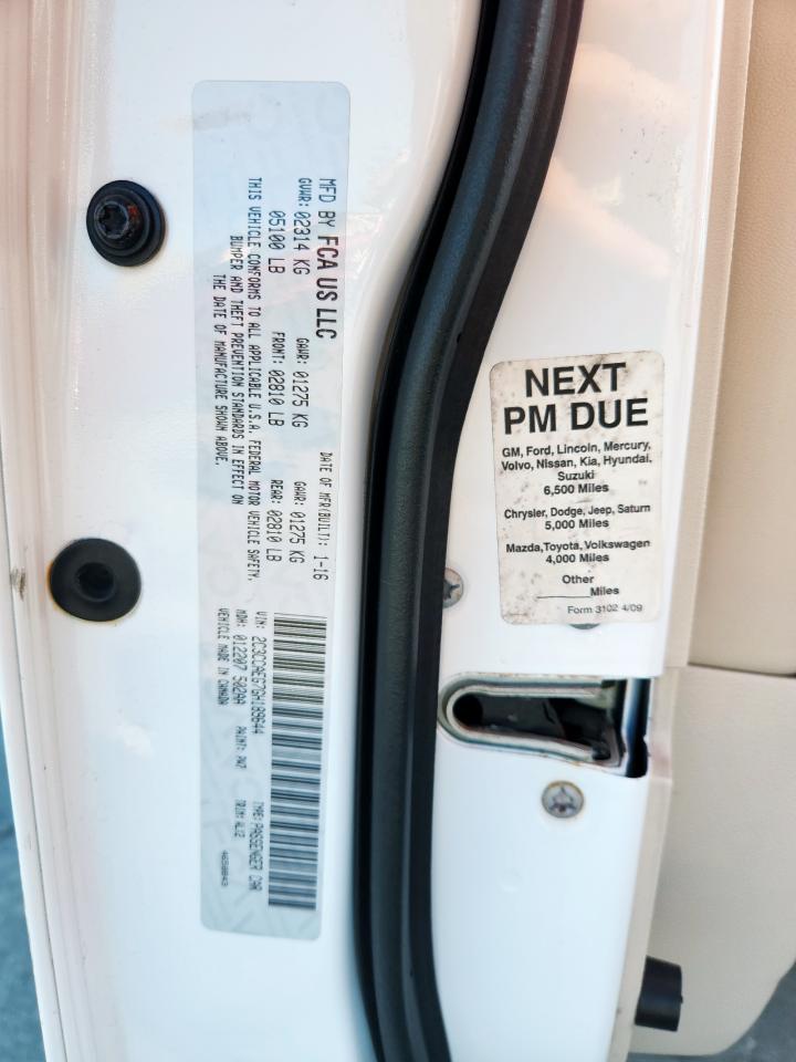 2016 Chrysler 300C VIN: 2C3CCAEG7GH189644 Lot: 81838435