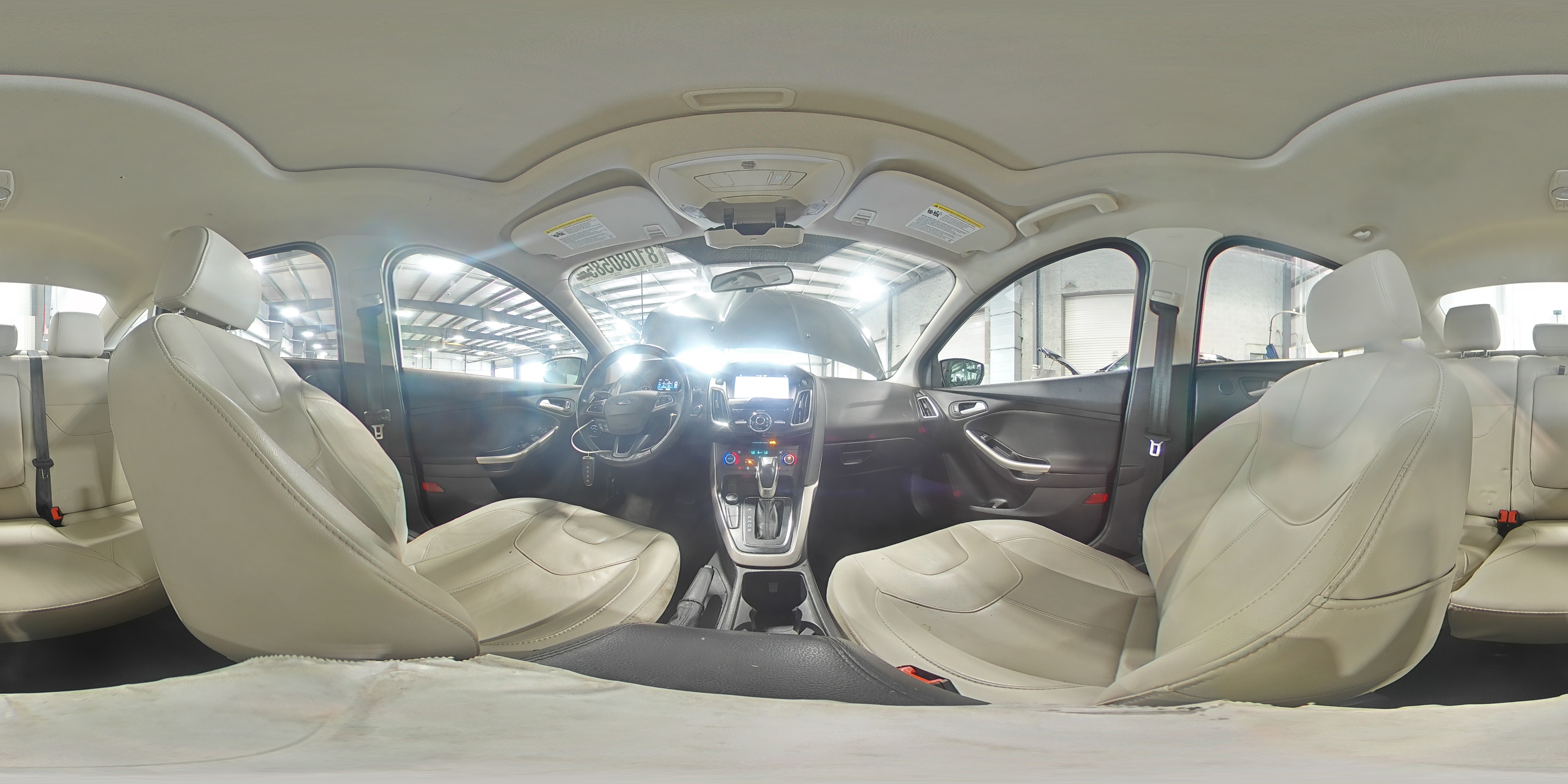 2017 Ford Focus Titanium VIN: 1FADP3J25HL272056 Lot: 81080585