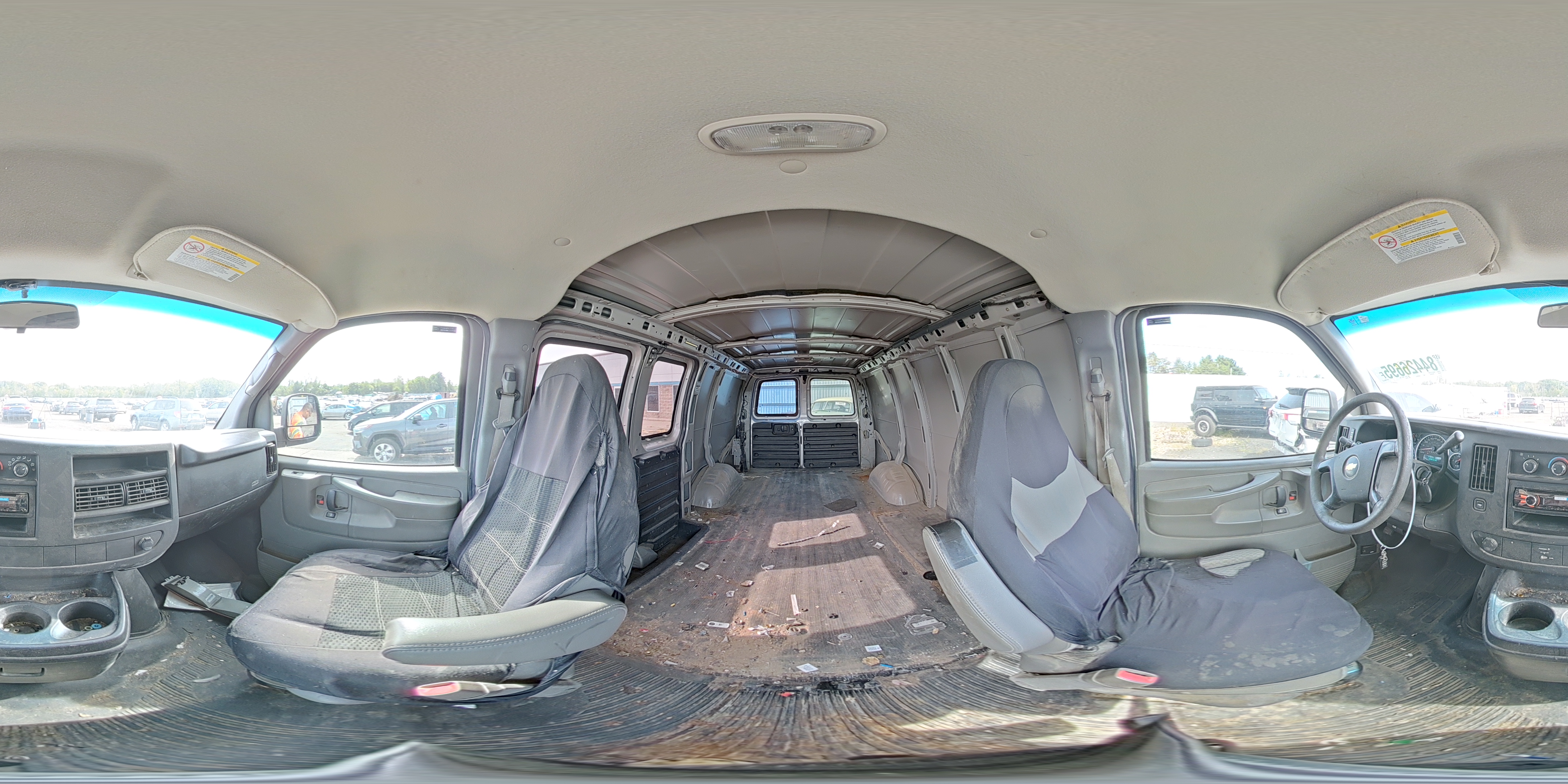 2008 Chevrolet Express G2500 VIN: 1GCGG25C581163225 Lot: 84426695