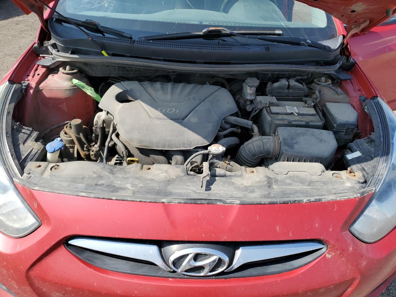 2012 Hyundai Accent Gls VIN: KMHCT4AEXCU253812 Lot: 71589535