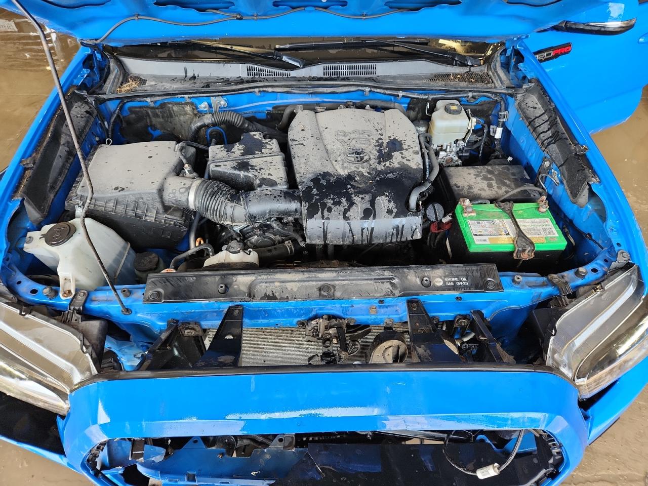 2019 Toyota Tacoma Double Cab VIN: 5TFCZ5AN2KX166315 Lot: 80223365