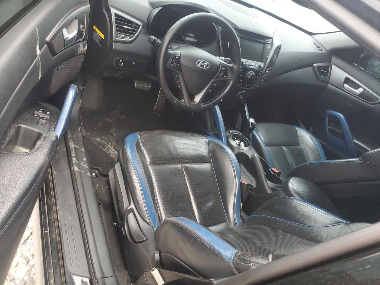 2013 Hyundai Veloster Turbo VIN: KMHTC6AE0DU172251 Lot: 81363875