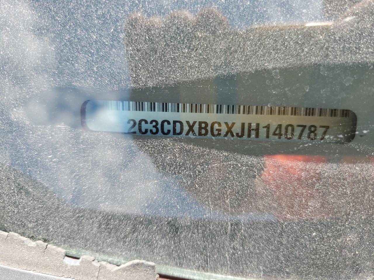 2018 Dodge Charger Sxt VIN: 2C3CDXBGXJH140787 Lot: 83823715