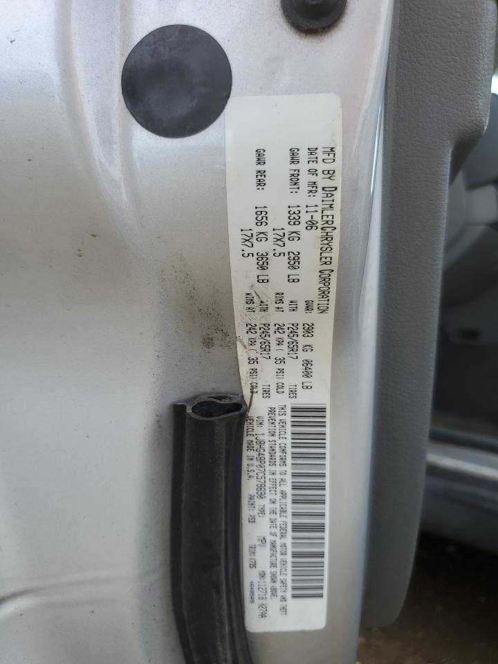 2007 Jeep Commander VIN: 1J8HG48P07C578690 Lot: 68453585