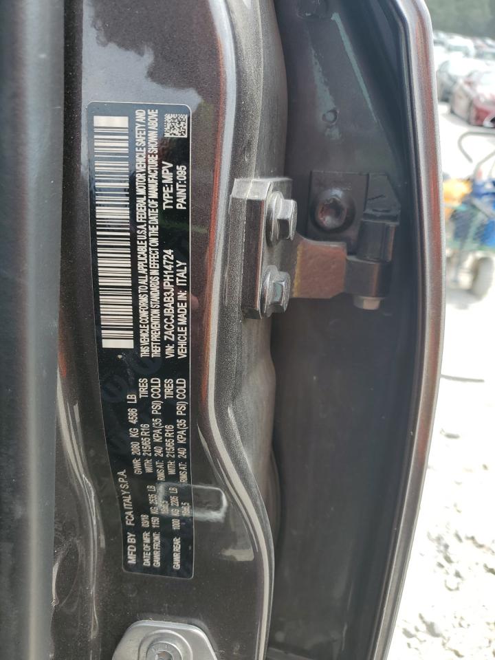 2018 Jeep Renegade Sport VIN: ZACCJBAB3JPH14724 Lot: 80661385