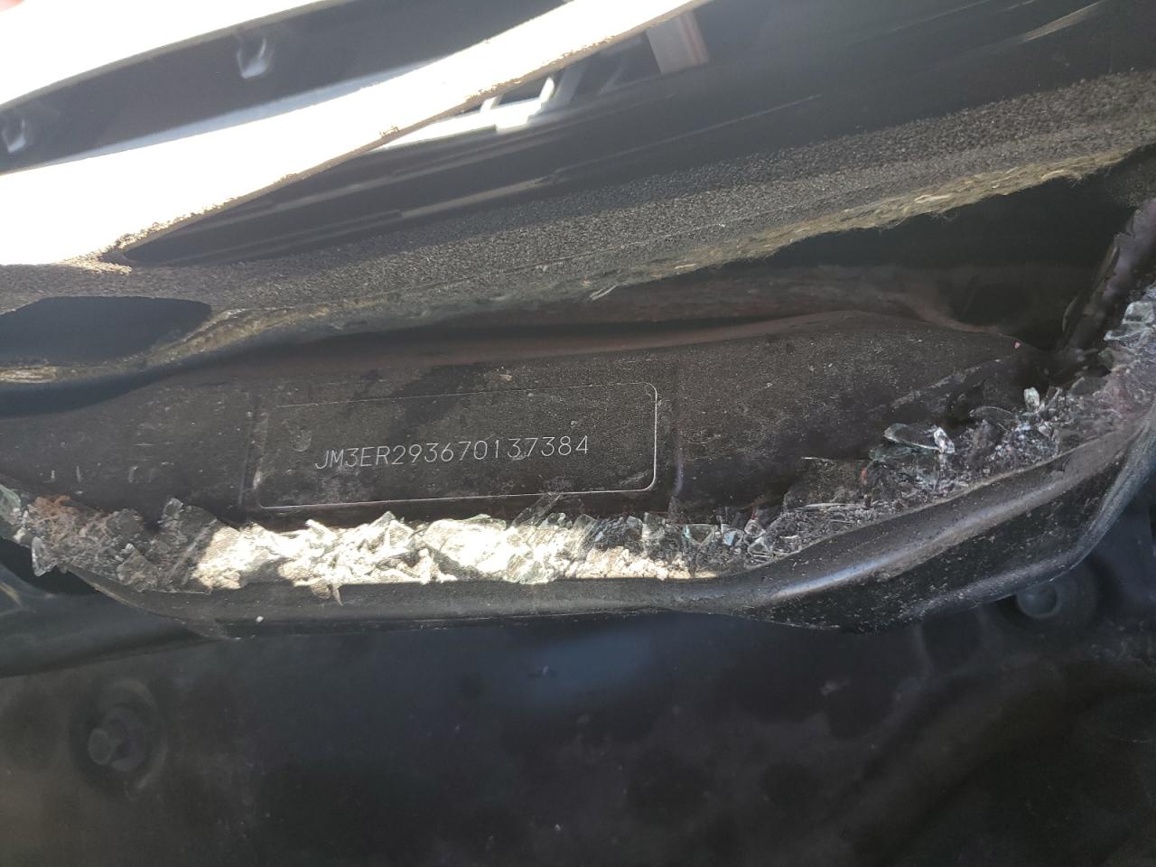 2007 Mazda Cx-7 VIN: JM3ER293670137384 Lot: 84615945