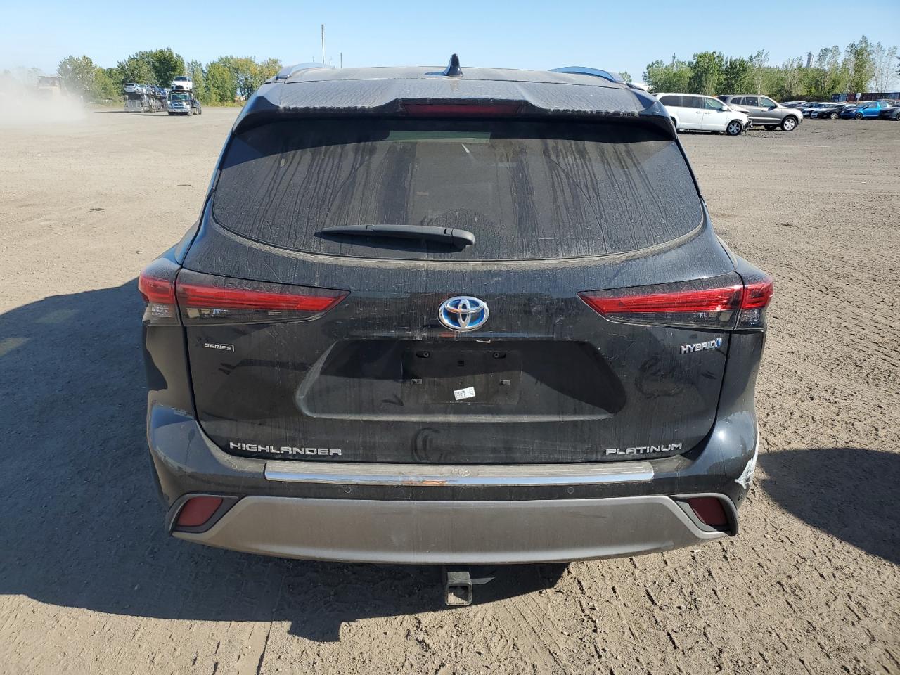 2022 Toyota Highlander Hybrid Platinum VIN: 5TDFARAH0NS013433 Lot: 81015455