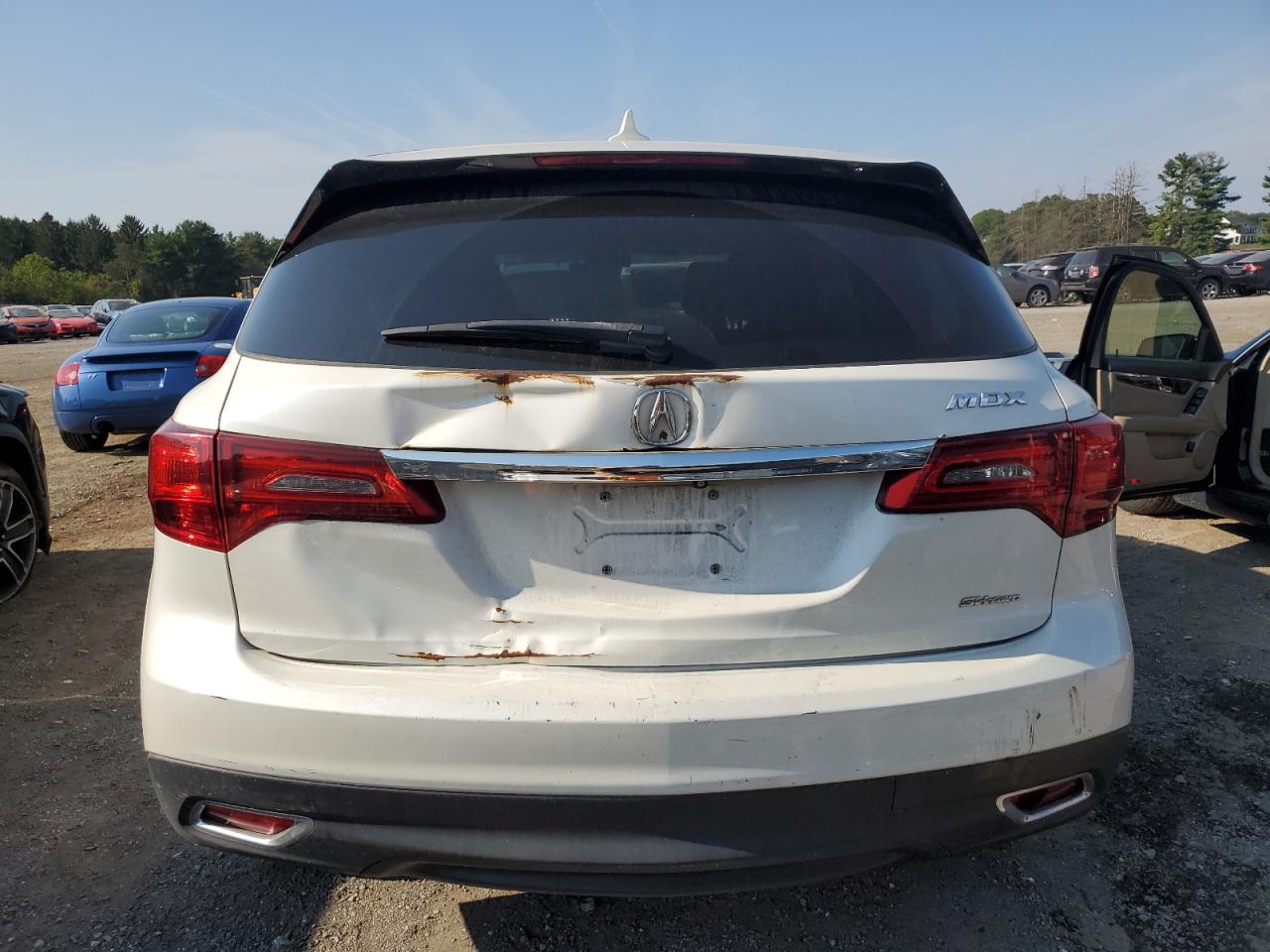 2016 Acura Mdx Technology VIN: 5FRYD4H46GB055004 Lot: 80145295