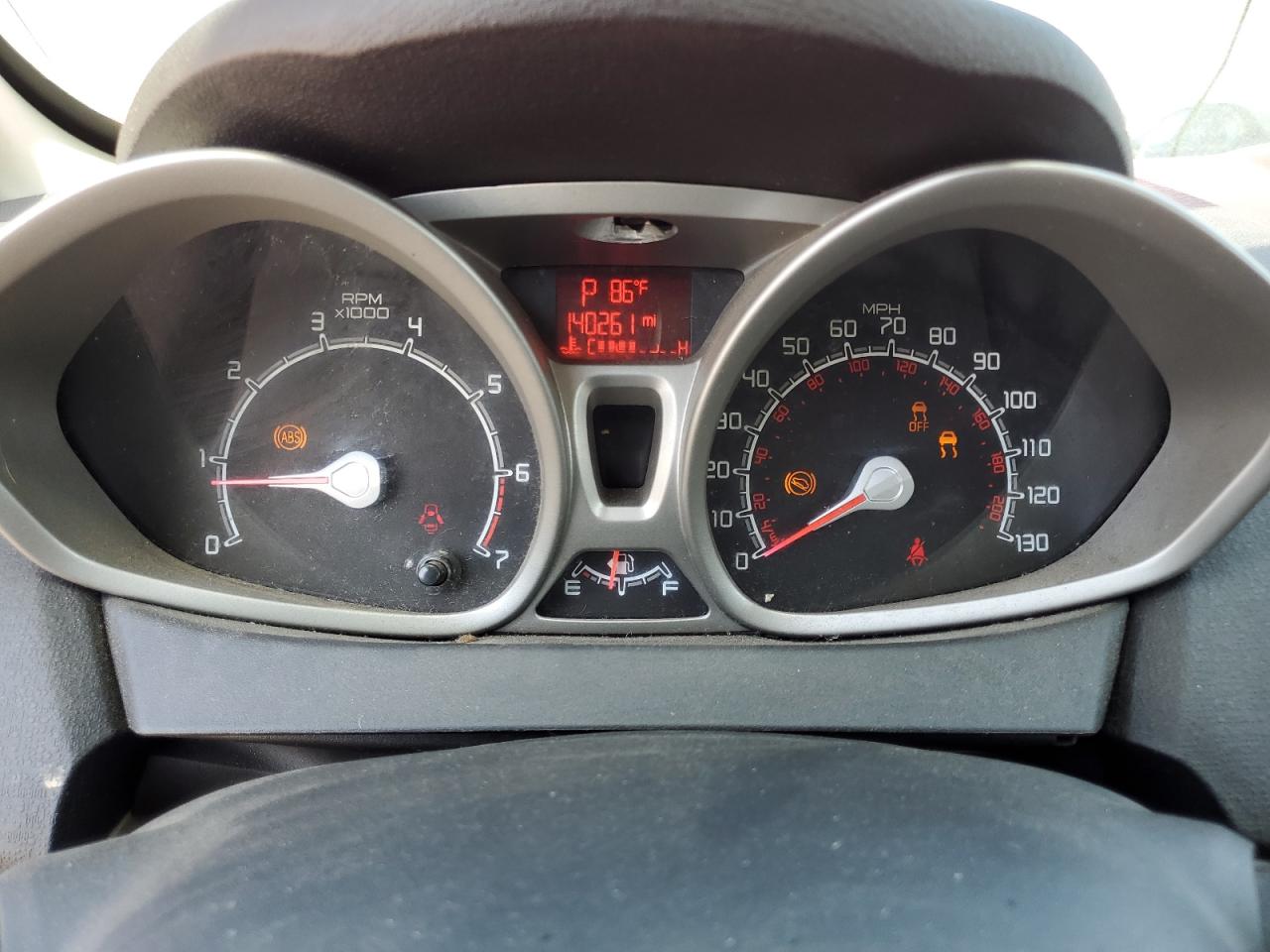 2013 Ford Fiesta Se VIN: 3FADP4BJ6DM226367 Lot: 80921085