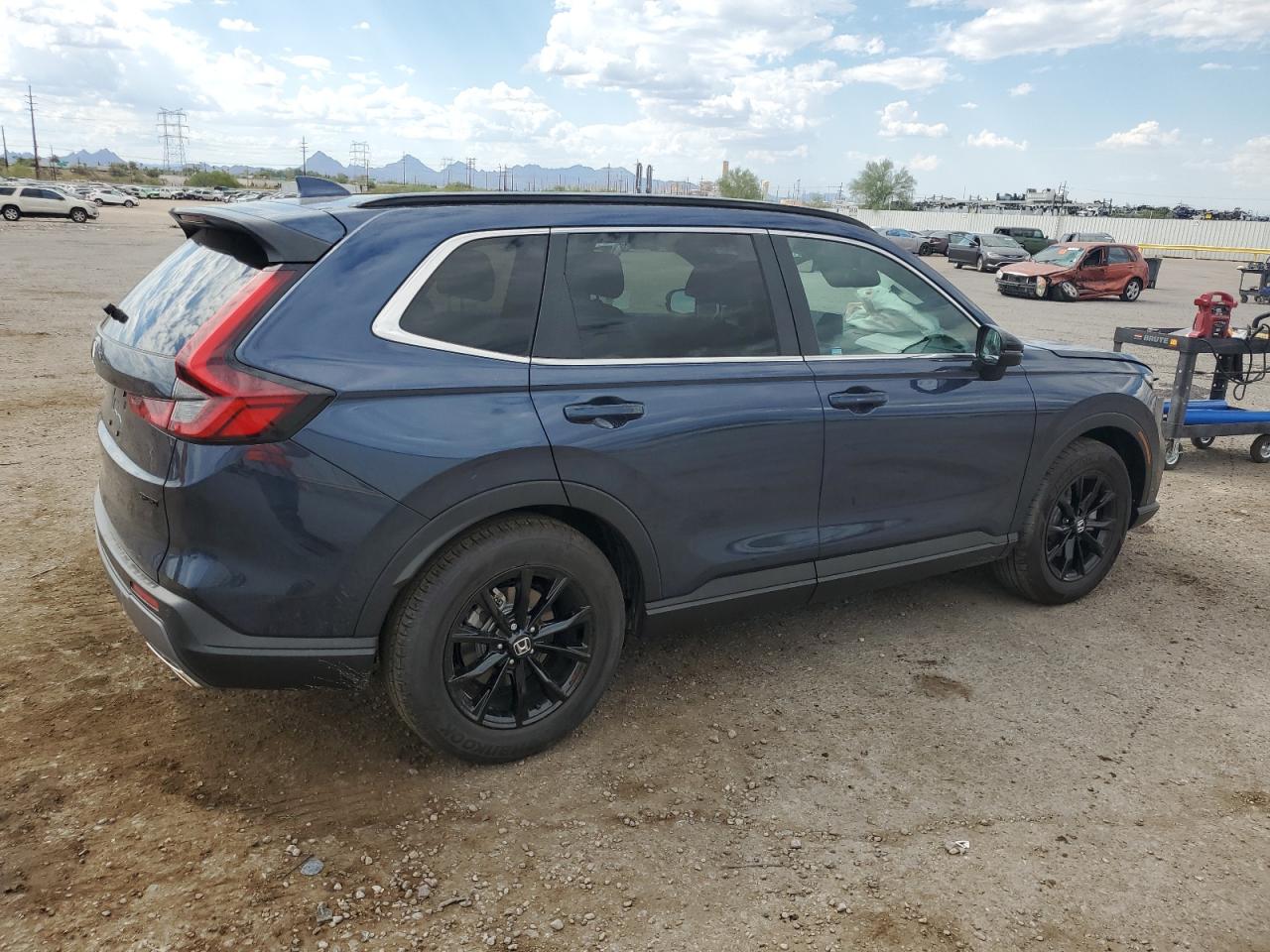 2025 Honda Cr-V Sport-L blue null hybrid 7FARS5H8XSE035209 photo #4