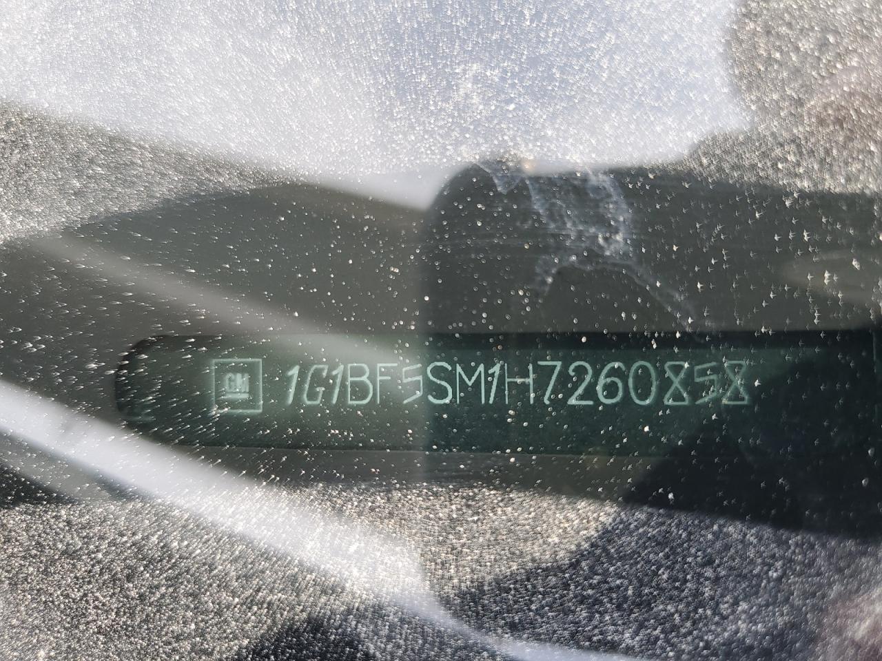 2017 Chevrolet Cruze Premier VIN: 1G1BF5SM1H7260858 Lot: 80539275