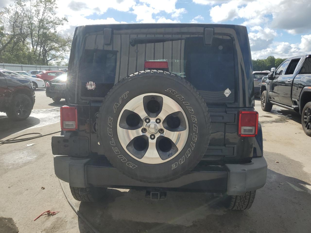 2017 Jeep Wrangler Unlimited Sahara VIN: 1C4HJWEG1HL548494 Lot: 70551015