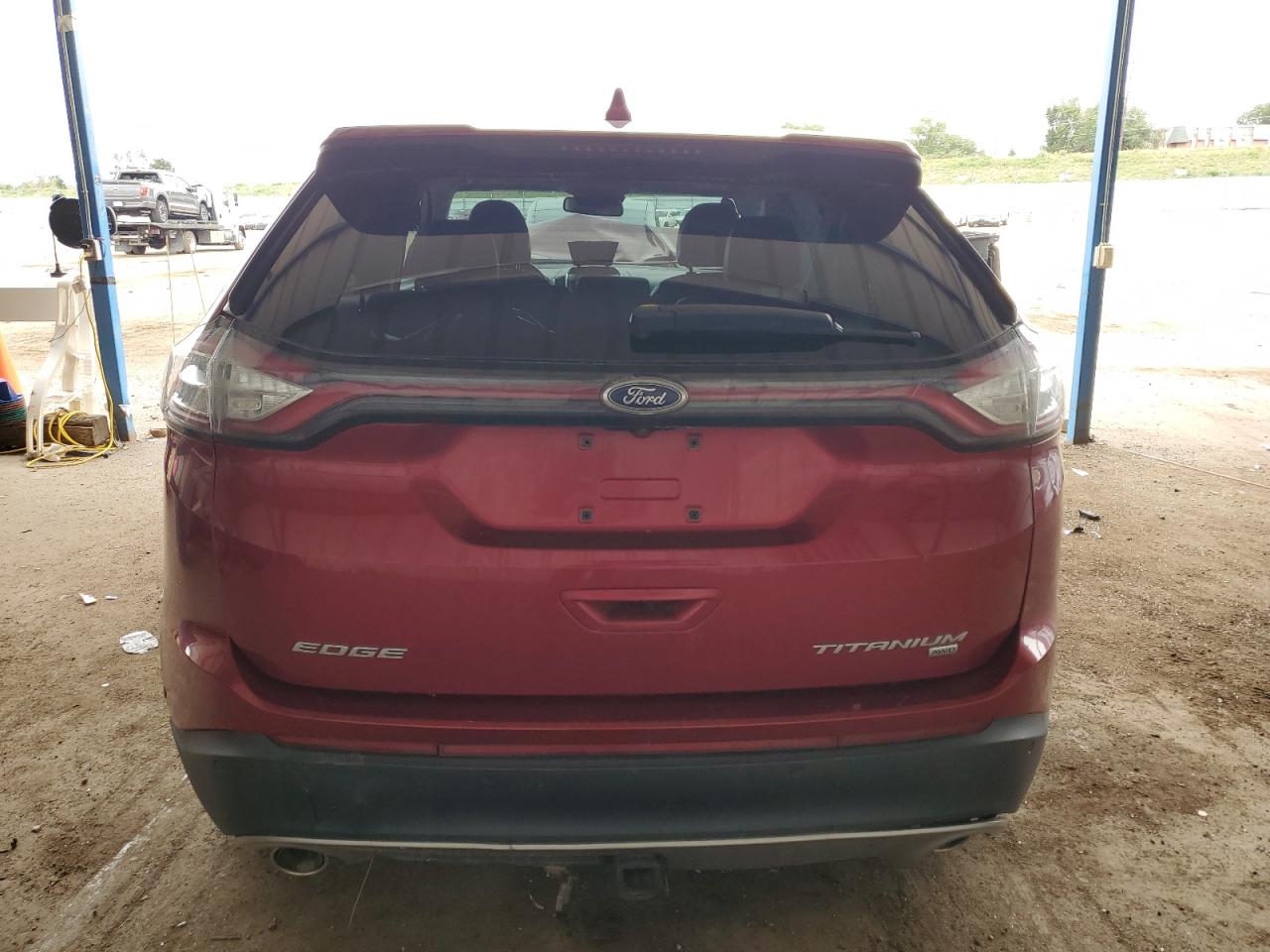 2015 Ford Edge Titanium VIN: 2FMPK4K84FBC39699 Lot: 81449345