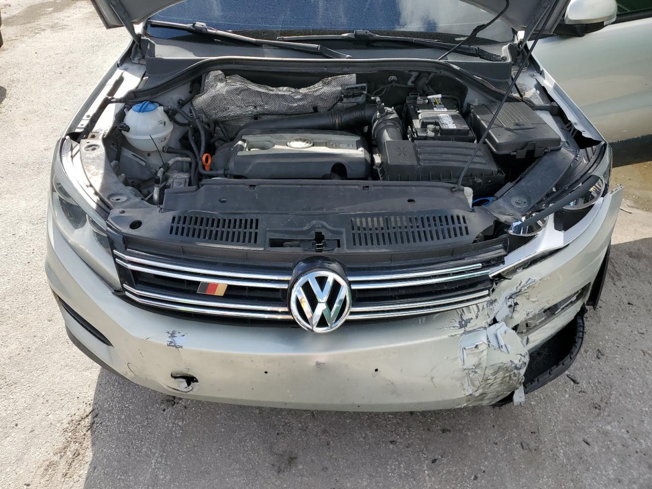 2015 Volkswagen Tiguan S VIN: WVGAV7AX1FW509395 Lot: 80302055