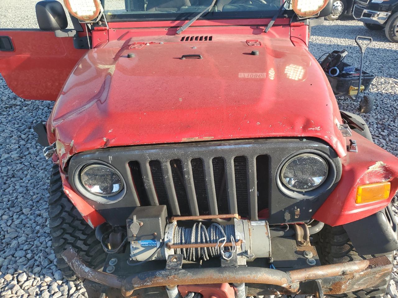 2004 Jeep Wrangler / Tj Rubicon VIN: 1J4FA69S94P733055 Lot: 71086875