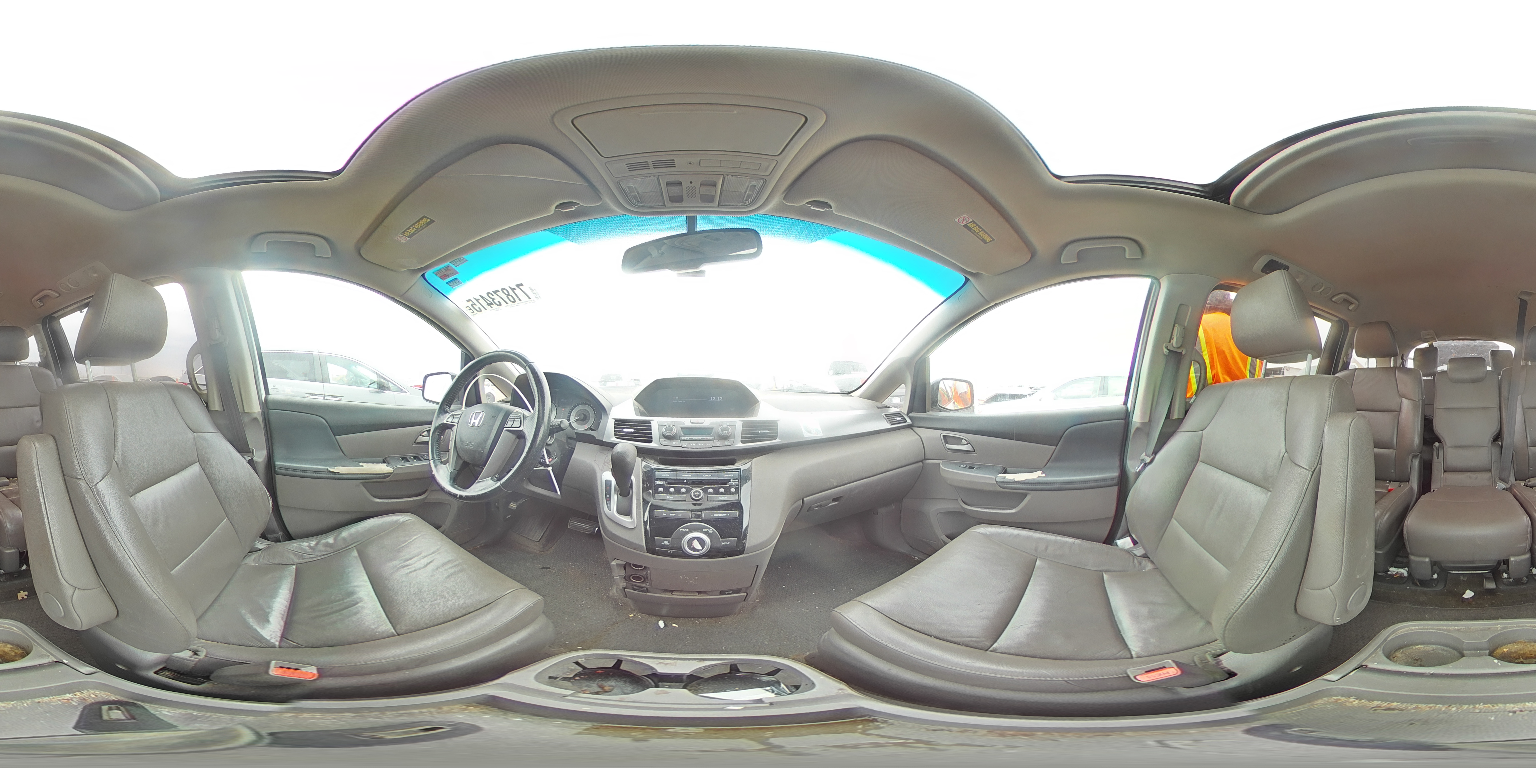 2012 Honda Odyssey Exl VIN: 5FNRL5H65CB008492 Lot: 71873415
