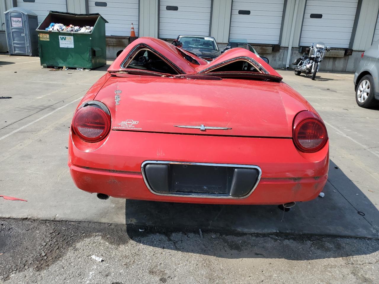 2002 Ford Thunderbird VIN: 1FAHP60A02Y100975 Lot: 69153525