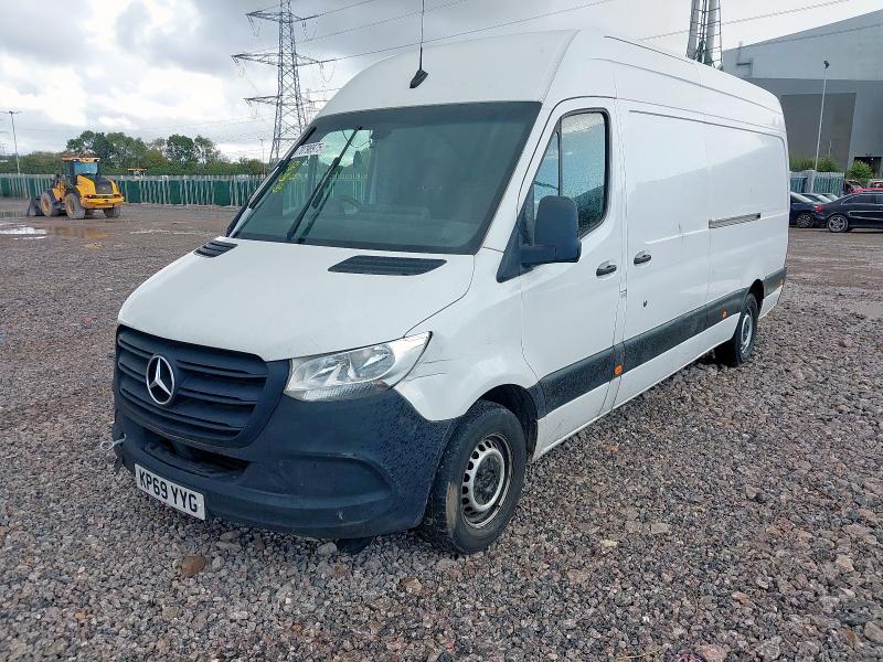 2019 MERCEDES-BENZ SPRINTER 3.5T H3 VAN for sale at Copart BRISTOL