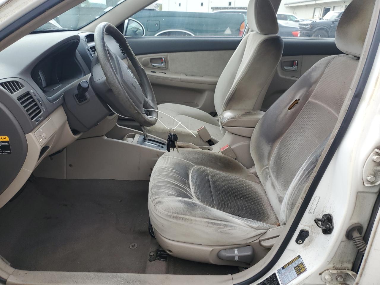 2007 Kia Spectra Ex VIN: KNAFE121775403412 Lot: 83804245