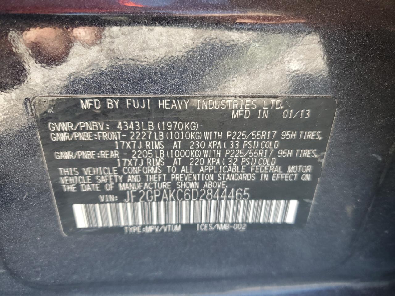 2013 Subaru Xv Crosstrek 2.0 Limited - image 13