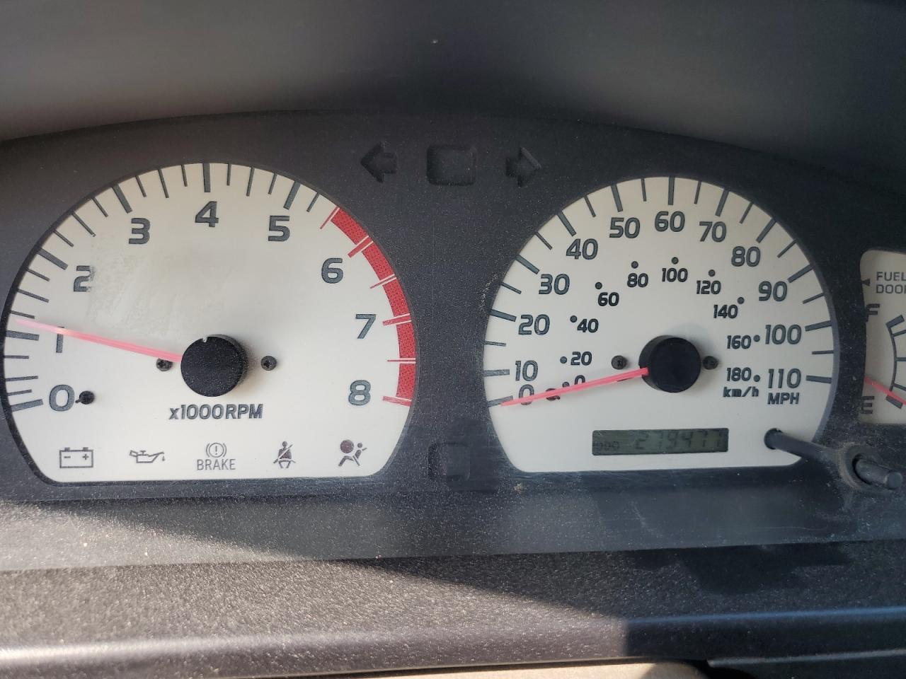 2001 Toyota Tacoma Xtracab Prerunner VIN: 5TESM92NX1Z799653 Lot: 80274355