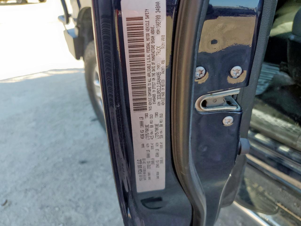2018 Ram 2500 St VIN: 3C6UR5CL2JG404495 Lot: 84785195