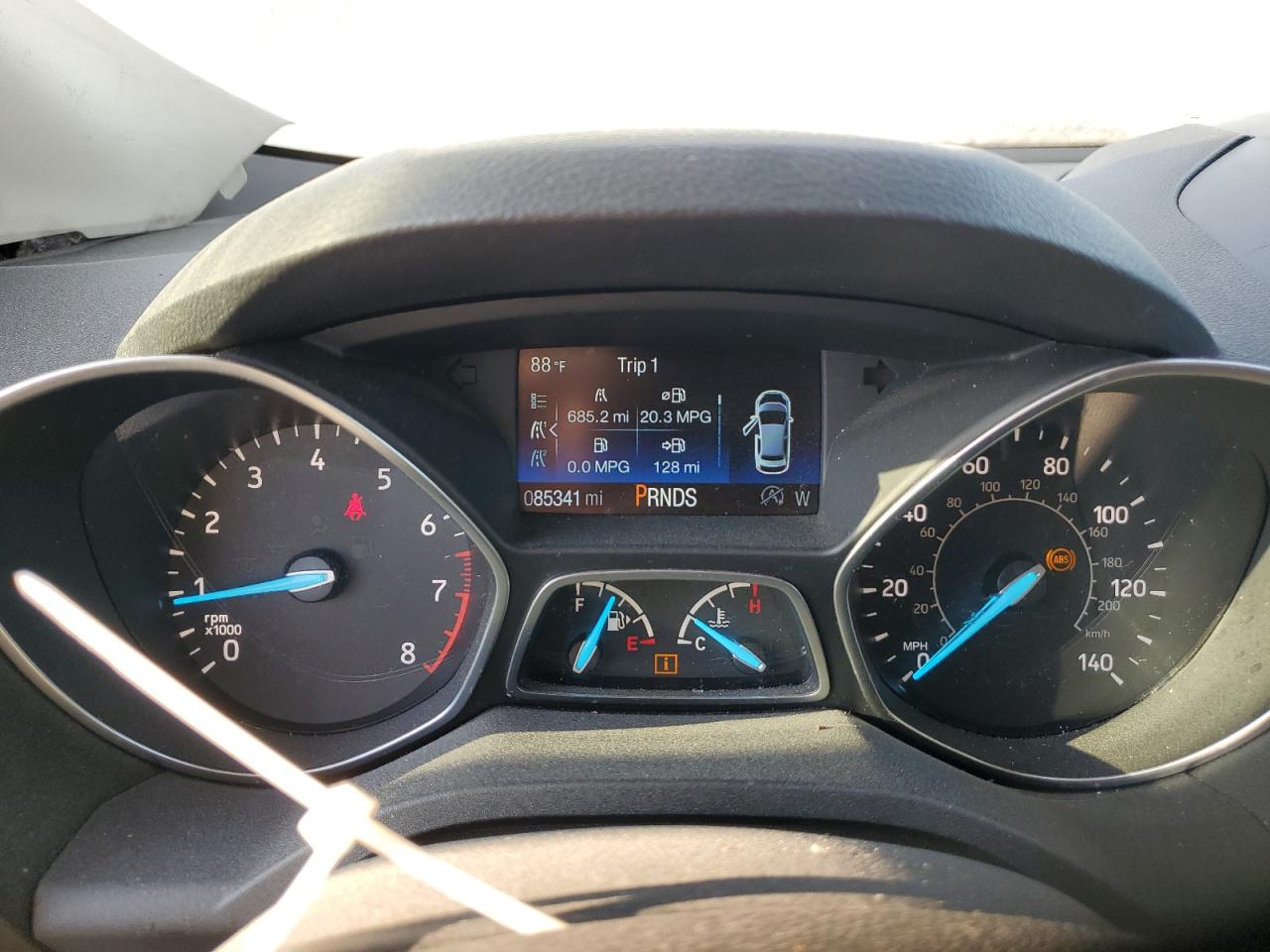 2017 Ford Escape Se VIN: 1FMCU9G96HUB09363 Lot: 80674645