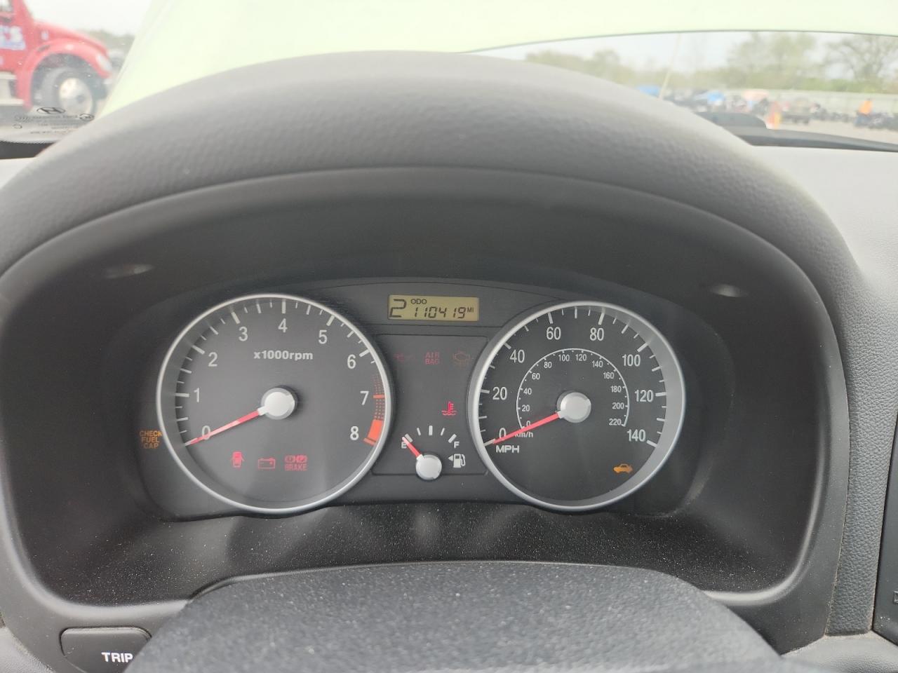 2007 Hyundai Accent Gs VIN: KMHCM36C47U054646 Lot: 83814475