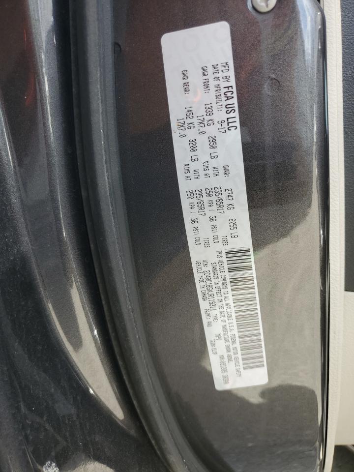 2018 Chrysler Pacifica Touring L VIN: 2C4RC1BGXJR119311 Lot: 80751415