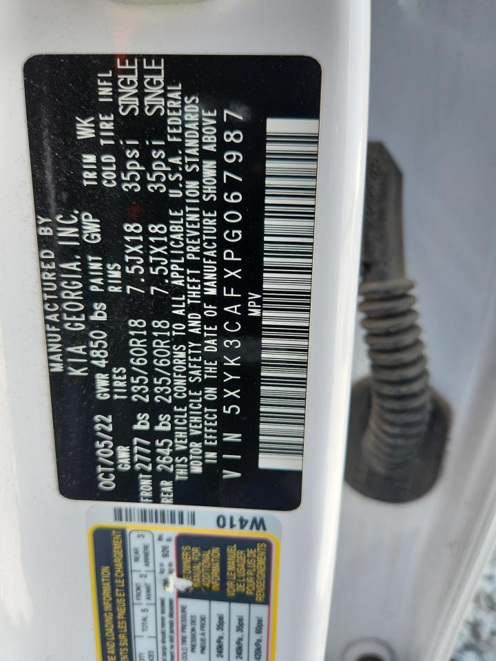 2023 Kia Sportage Ex VIN: 5XYK3CAFXPG067987 Lot: 71651295