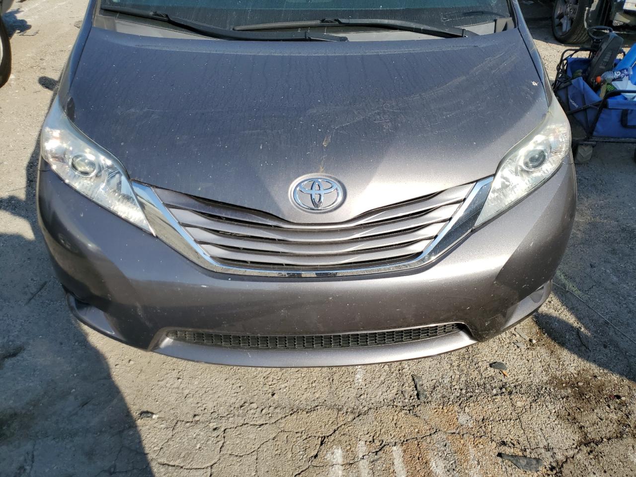 2016 Toyota Sienna Xle VIN: 5TDYK3DC9GS727650 Lot: 81843285