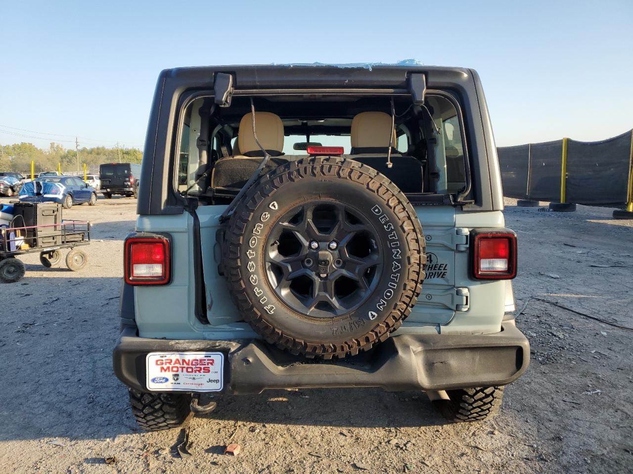 2023 Jeep Wrangler Sport VIN: 1C4GJXAN3PW692034 Lot: 84386725