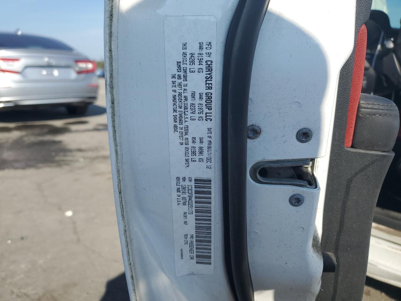 2013 Dodge Dart Sxt VIN: 1C3CDFBA4DD231173 Lot: 80453855