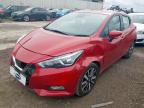 2017 NISSAN MICRA ACENTA IG-T  for sale at Copart PETERLEE