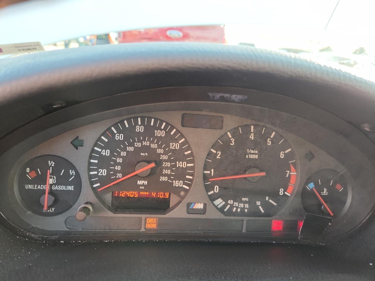 1997 BMW M3 Automatic VIN: WBSCD0322VEE11954 Lot: 71208295