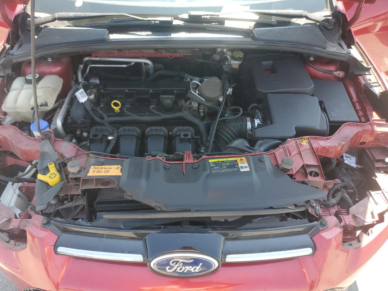 2012 Ford Focus Se VIN: 1FAHP3F2XCL224796 Lot: 80706385
