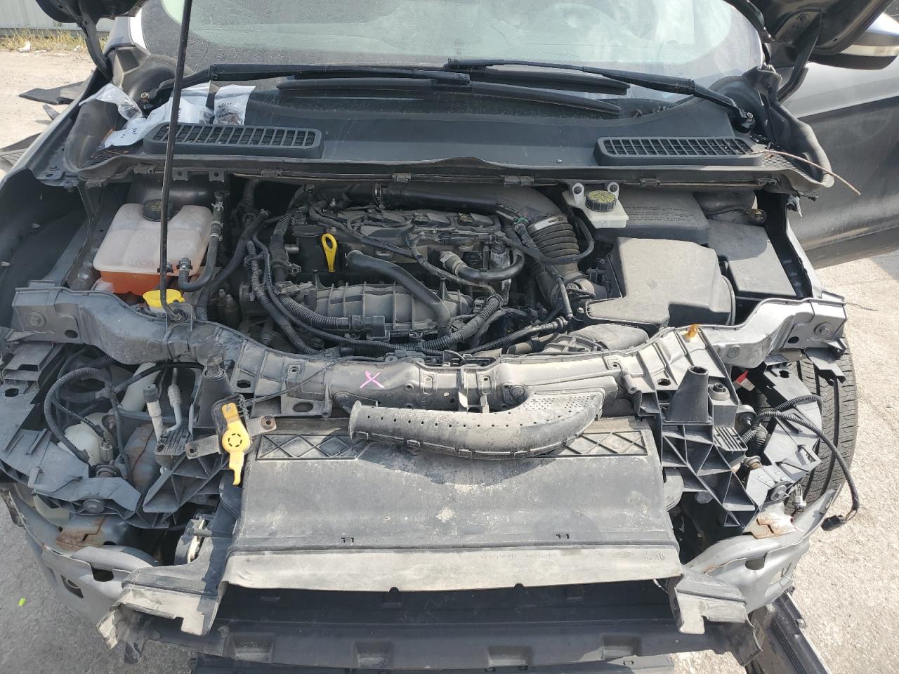 2014 Ford Escape Titanium VIN: 1FMCU0JX4EUC06060 Lot: 80853575