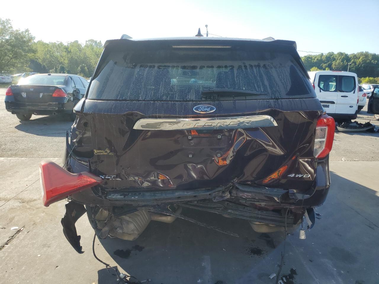 2022 Ford Explorer Xlt VIN: 1FMSK8DH6NGC10579 Lot: 71952485
