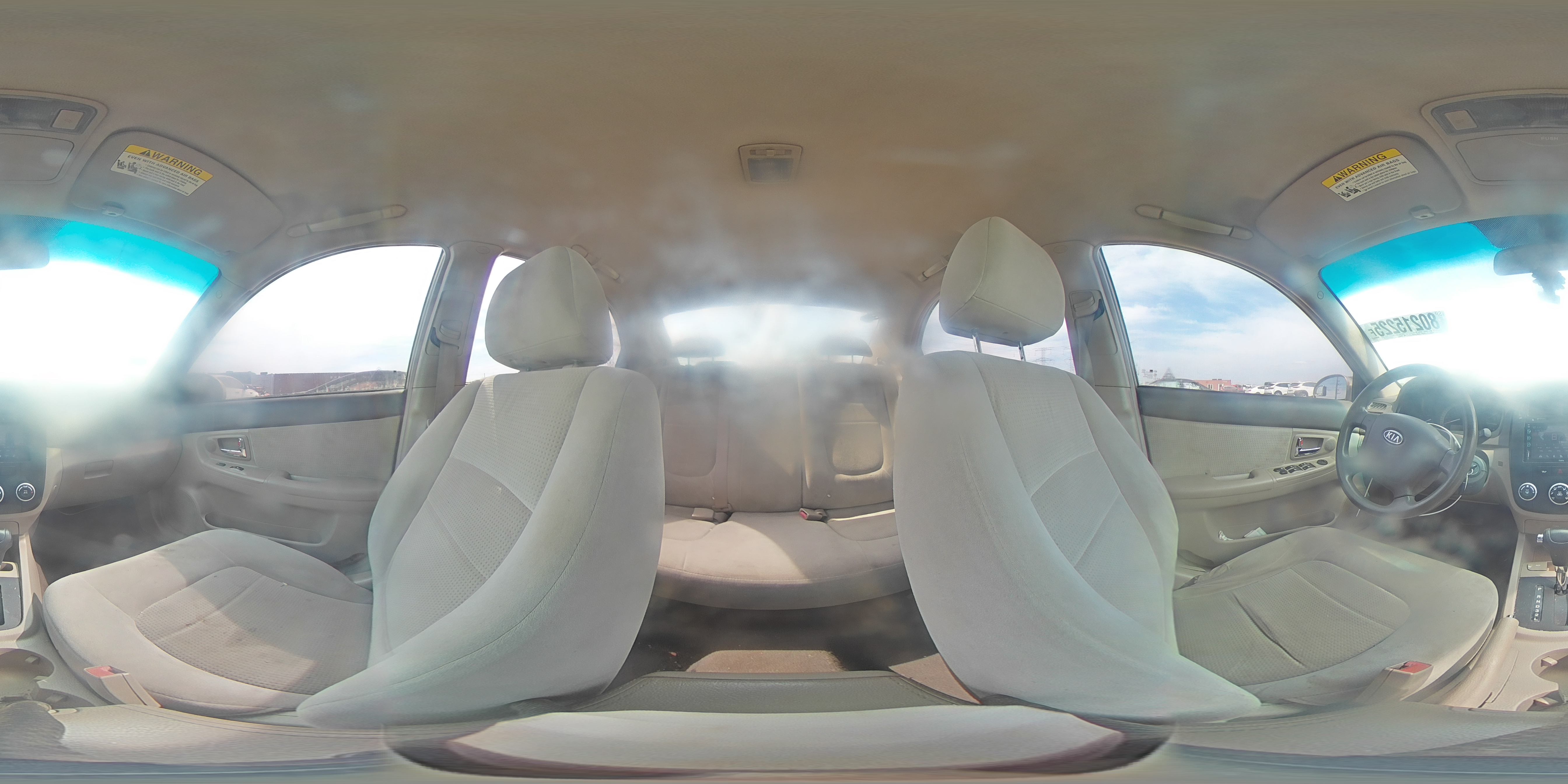 2007 Kia Spectra Ex VIN: KNAFE121X75466844 Lot: 80215225