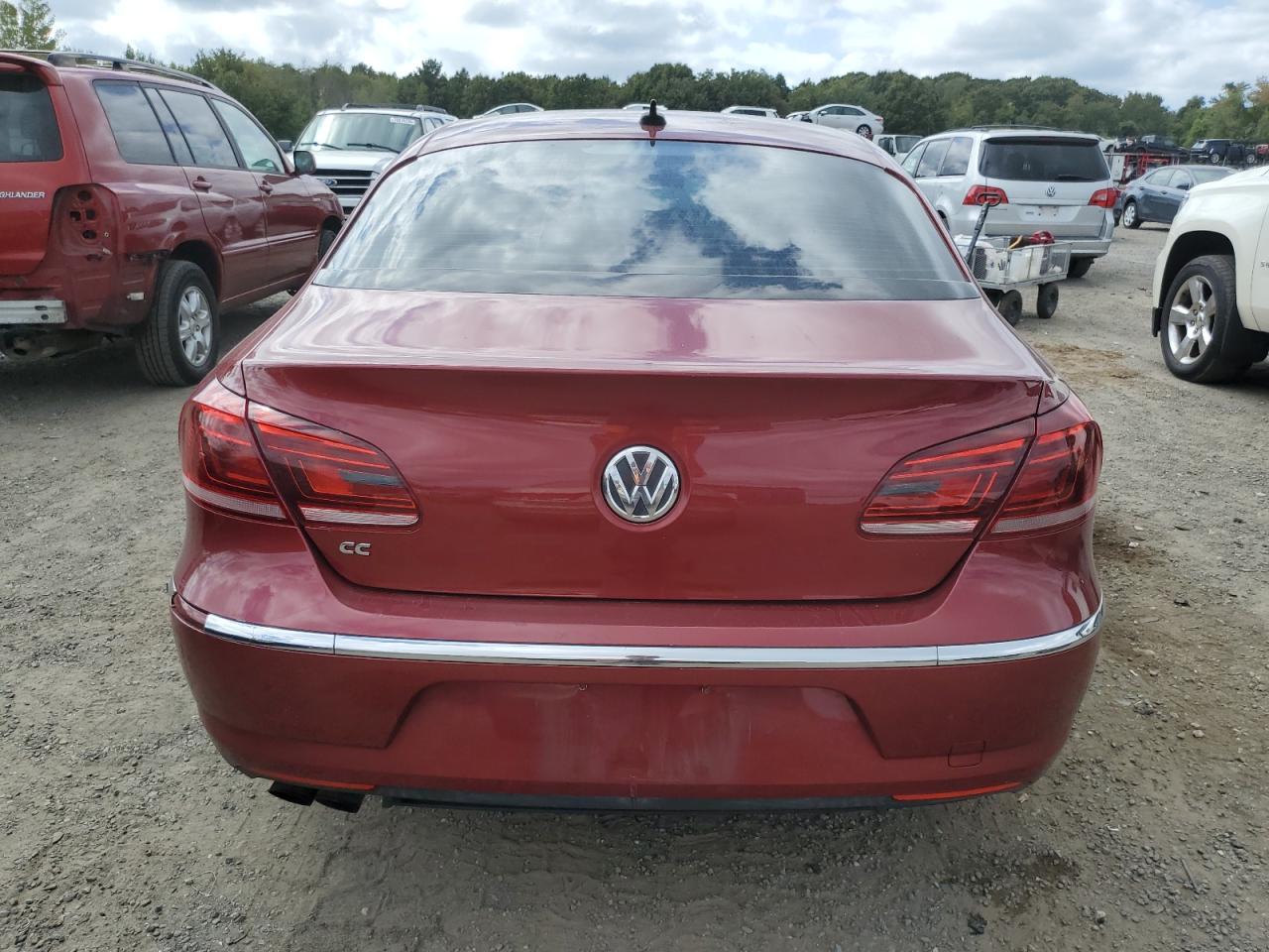 2013 Volkswagen Cc Sport VIN: WVWBP7ANXDE552136 Lot: 70729255