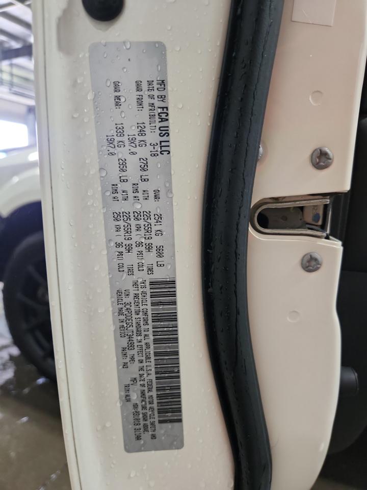 2018 Dodge Journey Gt VIN: 3C4PDDEG5JT344993 Lot: 81383405