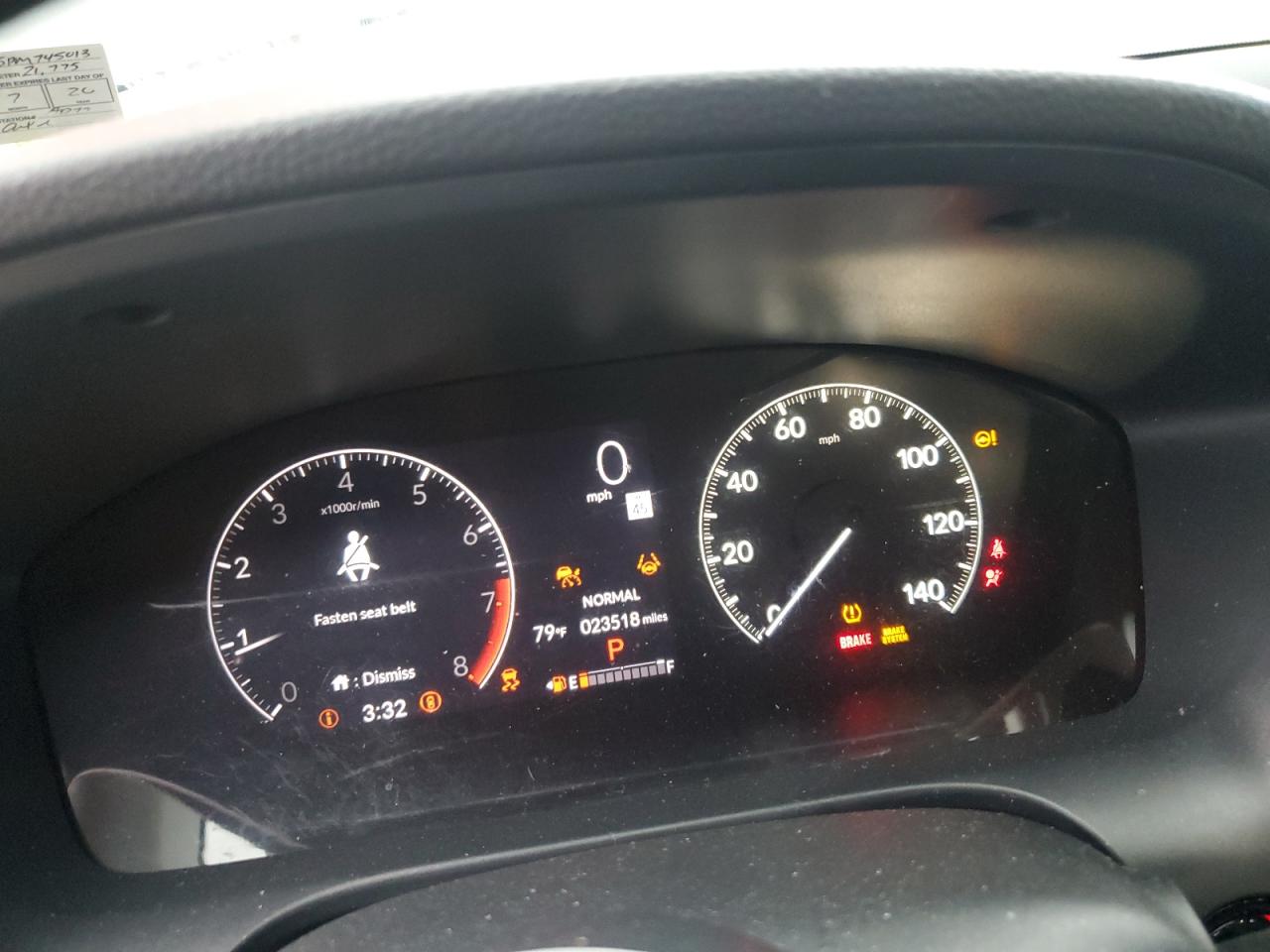 2023 Honda Hr-V Lx VIN: 3CZRZ2H35PM745013 Lot: 81477895